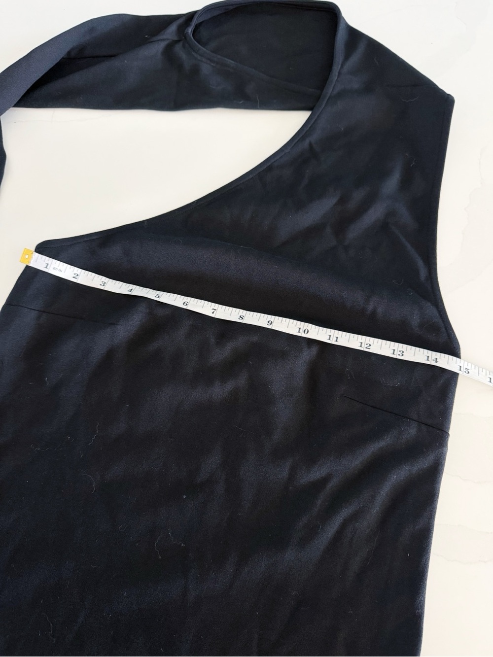 Marcella NYC Manhattan Black Open Back Slit Gown Sz L NEW - Picture 8 of 9